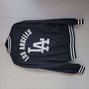L.A Dodgers Baseball Men's Large Full Zip Jacket Genuine Merchandise New Era